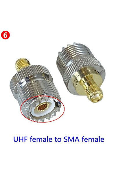 Choice Type6-1pcs PL259 UHF SO239 To SMA Male Plug&Female Jack Coaxial Adapte...