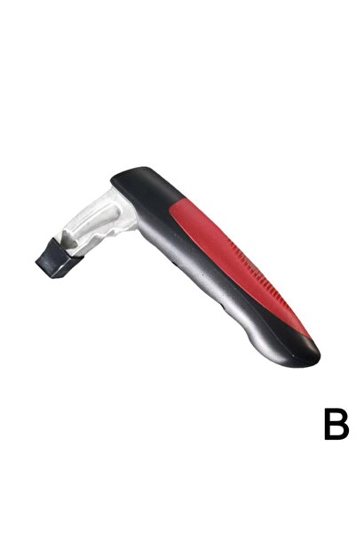 Choice مقبض باب سيارة أحمر 2 في 1 متعدد الوظائف، مقابض دعم للسيارة، كاسر زجاج...