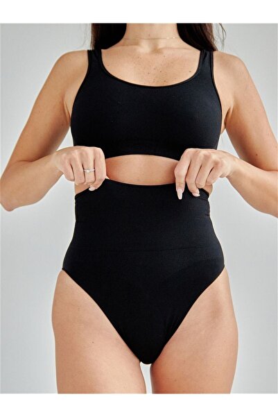 MİSTİRİK Модел Temple с висока талия, стягащи корсет-бикини за долната част н...