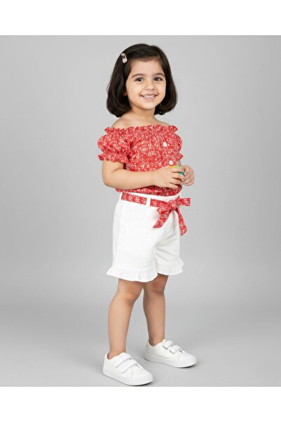 Ege Bebek Set pentru bebeluși pentru fetiță, vară, interlock, țesătură cu ner...