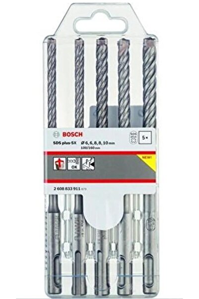 Bosch SDS Plus 5X K-Delici Ucu 6-10mm 5li Set