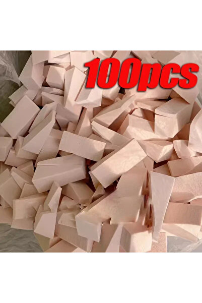 Choice Skin tone C Wet and Dry Dual-Use Triangle Makeup Sponge Puff Set for P...