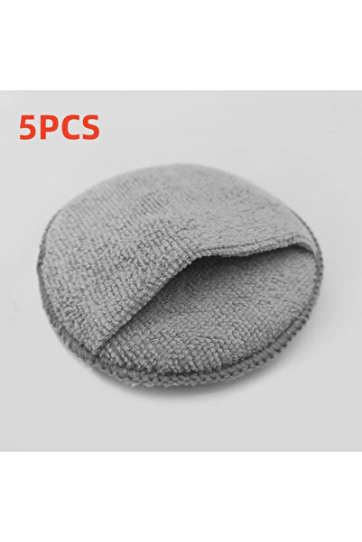 Choice Grey 5Pcs 10/1Pcs Soft Microfiber Car Wax Applicator Mitts Polishing S...