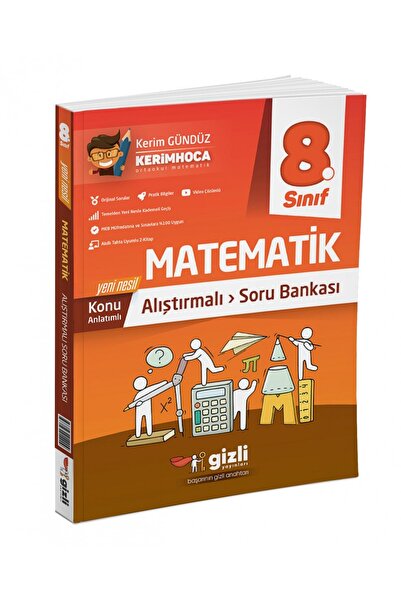 Gizli Yayınları Gizli 8. Sınıf LGS Matematik Konu Anlatımlı Alıştırmalı Soru ...