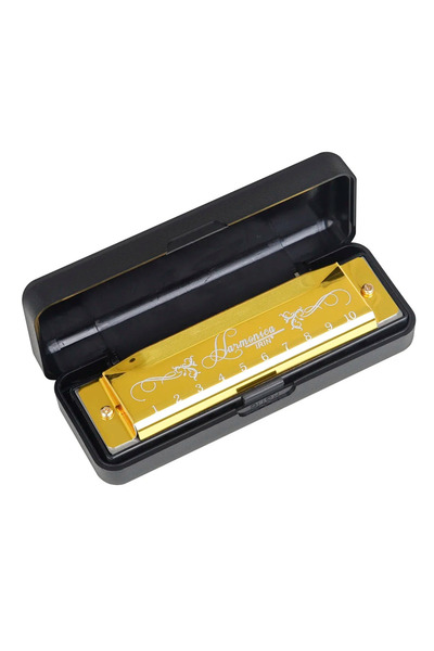 Choice هارمونيكا واحدة صفراء من نوع IRIN، ذات 10 ثقوب و20 نغمة، مفتاح C، غلاف...