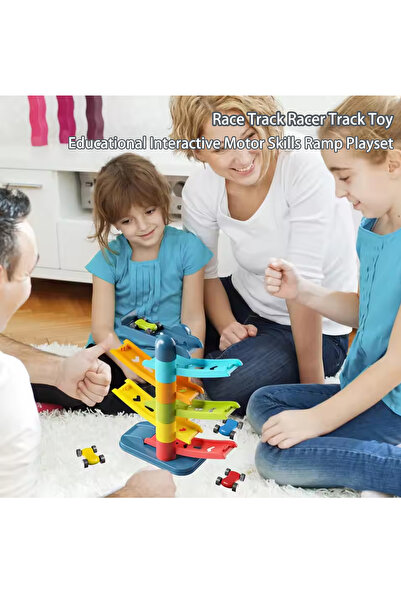 Choice Dark Khaki Children's Games Gliding Track Car 2 to 5 Years Inertia Toy...