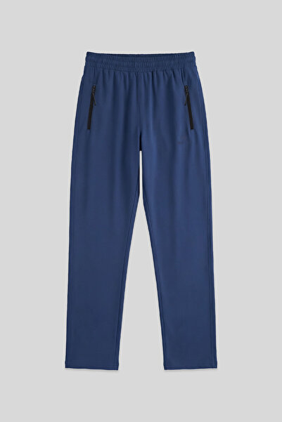 TOMMY LIFE Ανδρικό παντελόνι Indigo - με φερμουάρ, τρεις τσέπες, κλασικό πόδι...