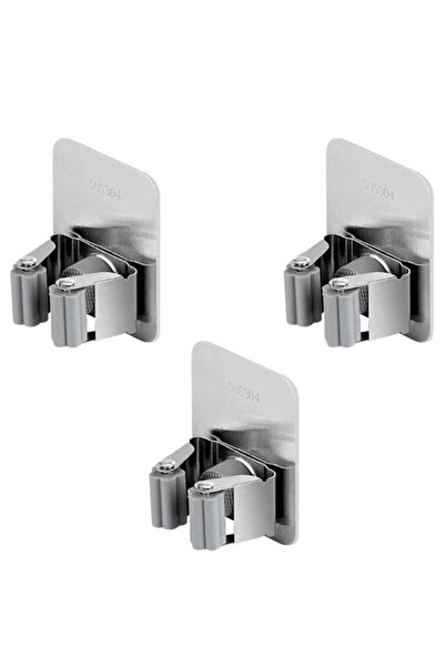 Yui Deerma Xiaomi Sprey Mop Paspas Yapışkanlı Çelik Tutucu 3'lü Set