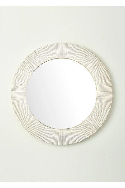 Bella Maison Mia Dekoratif Ayna Naturel (82x2x82 cm)