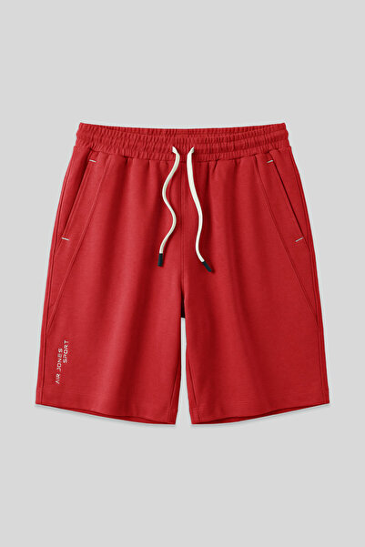 AIR JONES Ανδρικό σορτς Fiesta Basic - βαμβακερό, παχιά απαλή υφή, τυπική εφα...