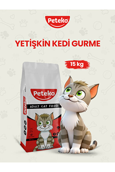 PetEko Yetişkin Gurme Kedi Maması 15 Kg