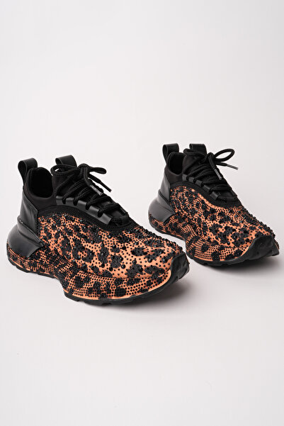 Madam Tarz LJN-605 Спортни обувки с каишка, украсени с камъни