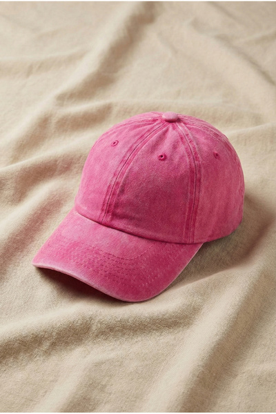 OnMyHead Pembe Yıkamalı Kep