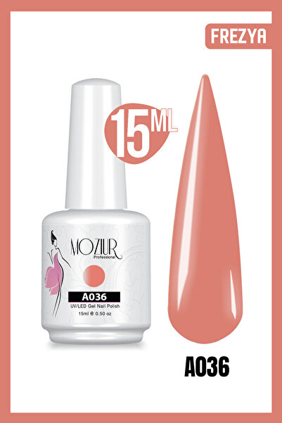 MOZIUR Kalıcı Oje Uv Led A036(NUDE SERİSİ) 15ml