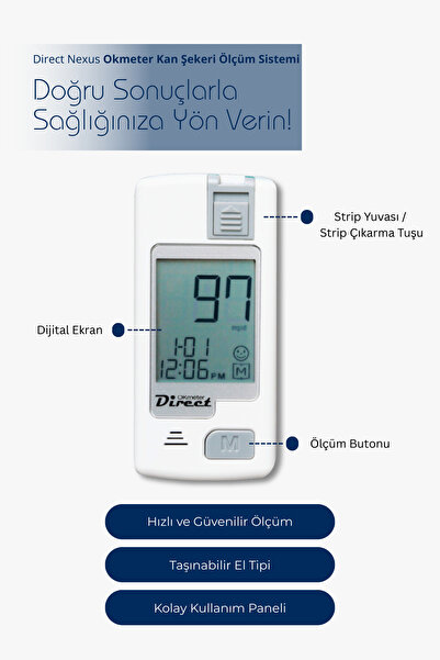 Okmeter Direct Şeker Cihazı