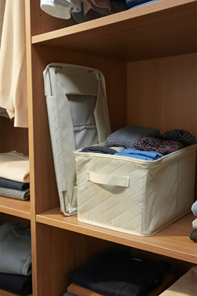 SER&YAT قطعة واحدة من منظم الملابس الصلب من تيلا مقاس 45 × 25 × 20 منظم ملابس...