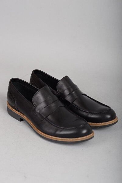 SEÇ KUNDURA SEÇ 2654 LOAFER PANTOF BĂRBAȚI DIN PIELE NATURALĂ NEGRU
