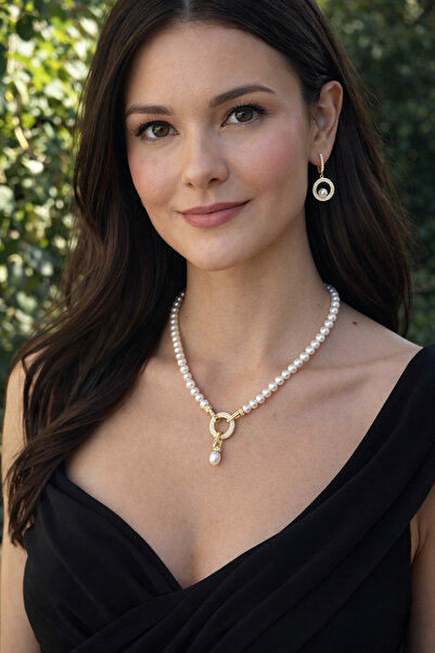 İLK İNCİ TAKI Gerçek Doğal İnci Set – ST087