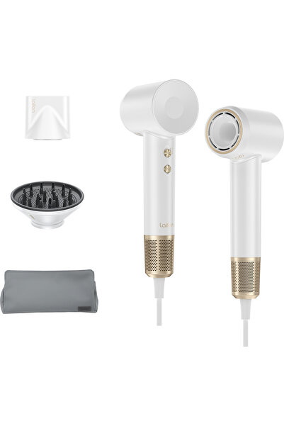 Laifen Swift Premium Saç Kurutma Makinesi-Golden White (Laifen Türkiye Garant...