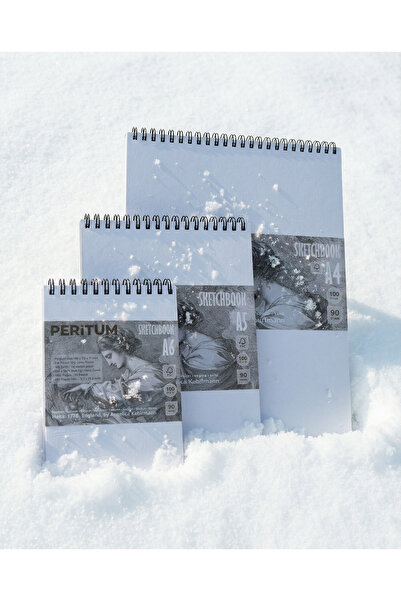 Lems PERITUM SET (A4,A5,A6) Sketchbook 100 Gr/m² 180 Sayfa-90 Yp.Sert Kapak E...