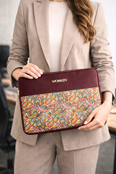 worken 11-11,5 Tablet Kılıf, Darbe Korumalı, Suya Dayanıklı, Şal Desen, Suni ...