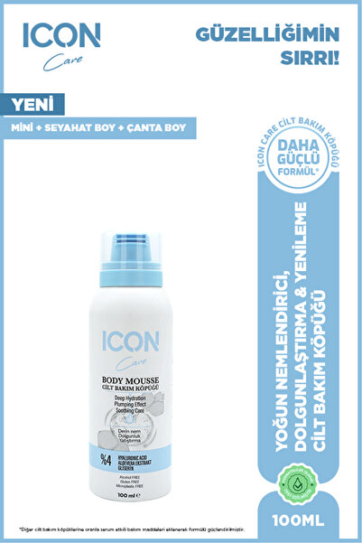 ICON Care Cilt Bakım Köpüğü Hyaluronic Acid 100 ml-