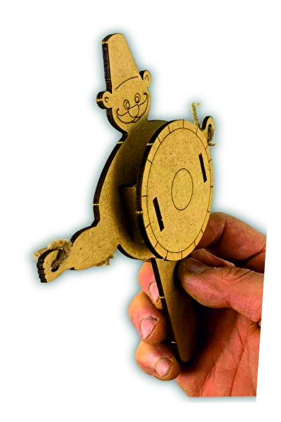 ahgbtoys Ramazan Davulcusu Ahşap Boyanabilir Öğrenci Okul Atolye Etkinlik Çoc...