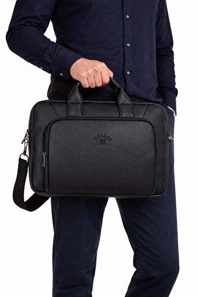 deri,se club Унисекс черна чанта за лаптоп, таблет и куфарче, 14-инчов лаптоп