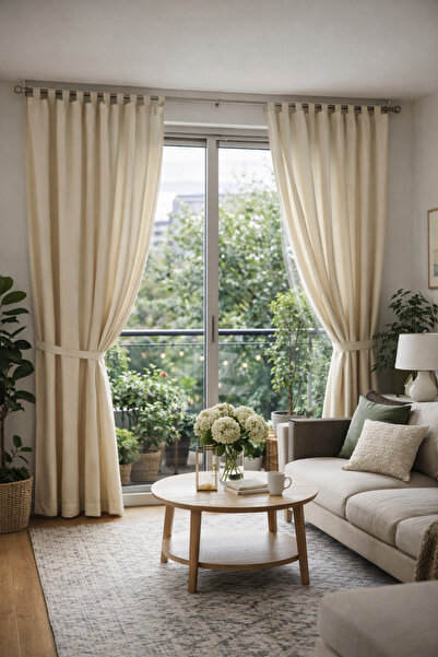 perde plus وحدة خمر 100٪ قطن ريفي طبيعي بولدان الكتان الستار جناح واحد