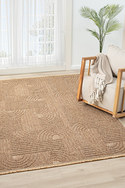 Mariesse Home Lara İskandinav Dokuma Bukleli Modern Salon Halısı Mutfak Halıs...