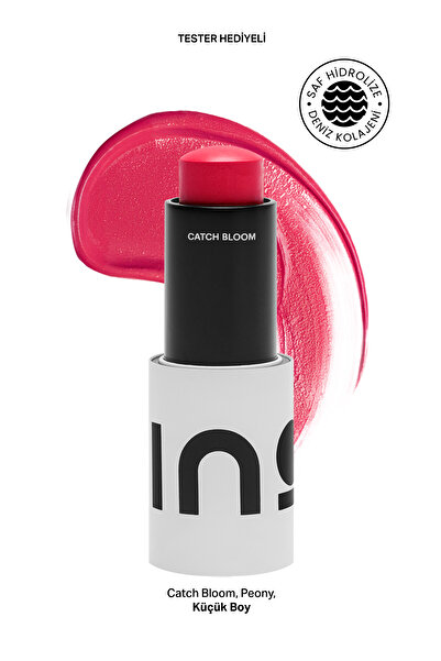 INO Cosmetic Peony Stick Ruj & Allık - 4,5Gr