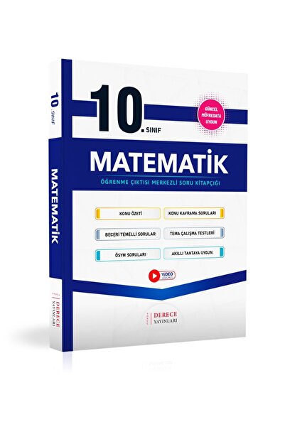 Sonuç Derece Yayınları Derece Yayınları 10.Sınıf Matematik Modüller Set 2025 ...