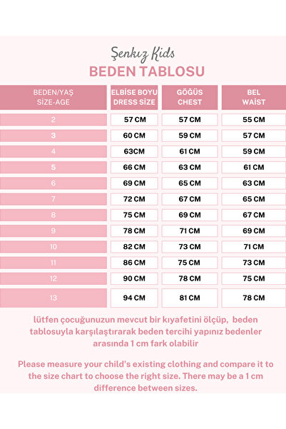 Şenkız Princess Style Polka Dot Lace Buckle Pink Girl's Dress for April 23rd, October 29th, and May 19th Performances