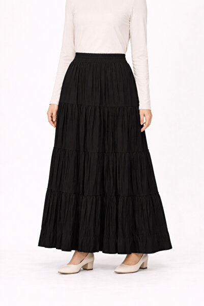 nevmira تنورة Gypsy كلاسيكية مسطحة مكونة من خمس قطع