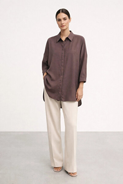 Nuss 3001 Gömlek - KAHVE