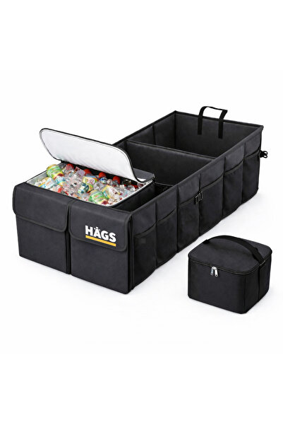 HAEGS Araç Bagaj Düzenleyici, Soğutucu Çantalı Araç Bagaj Organizer Çanta 100...