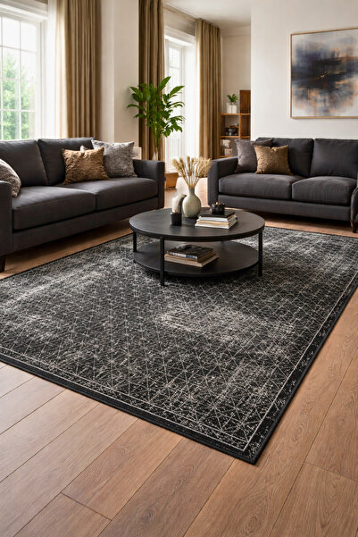 GÜMÜŞSUYU Ipekzade100 11382 Siyah Halı