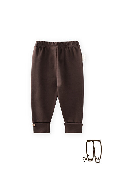 Cigit Uzayabilen Tayt Pantolon 0-3 Yaş Kahverengi