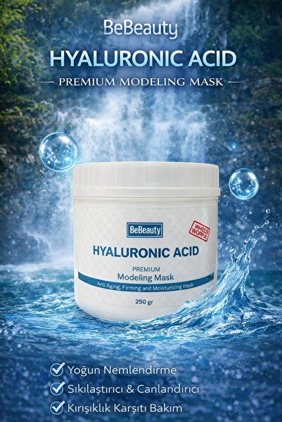 Bebeauty Hyaluronic acid peel off toz maske 250 gr
