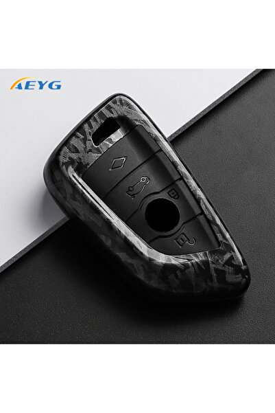 Choice Fcarbon A4 ABS Carbon Fiber Car Key Case For BMW X1 X3 X5 X6 X7 1 3 5 ...