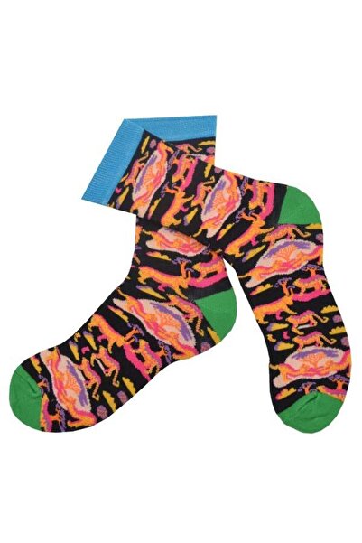 Flora Чоловічі шкарпетки з малюнком оленя - 40/44