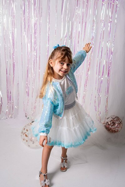 HAUSEkids 2-5 години Магически момичета 3-компонентен комплект - син