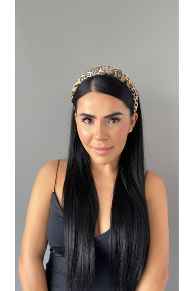 YOYYO إكسسوار شعر نسائي مبطن بالمخمل، ناعم الملمس