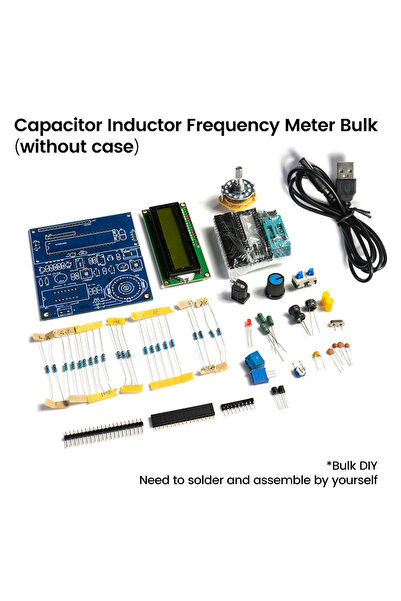 Choice مقياس رقمي عالي الدقة لقياس الحث والسعة بجهد 5 فولت تيار مستمر، بدون غ...