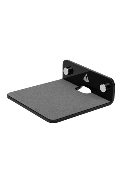 VODOOL رف حائط متعدد الوظائف من أكريليك الأسود، حامل مكبر صوت، حامل كاميرا وي...