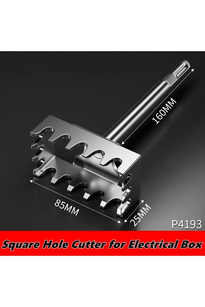 Choice قاطع ثقوب مربعة محدّث لصناديق الكهرباء، وقاطع فتحات مستطيلة من فولاذ ا...