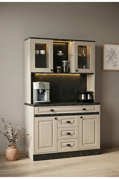 Avm 24 Mikel Masalı Kahve Köşesi Led Aydınlatmalı %100 Mdf Ücretsiz Montaj 12...