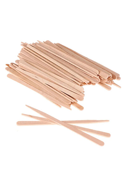 Choice 119-Sharp100P 100 قطعة من أعواد إزالة الشعر الخشبية للنساء، للاستخدام ...