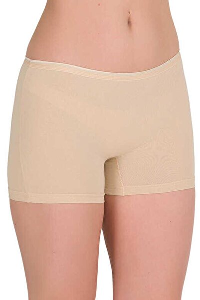 Genel Markalar Kadın Renkli Likralı Boxer Şort ( 2101 ) 2101