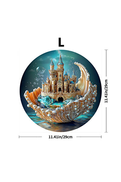 Choice E154-L "لعبة أحجية خشبية يدوية الصنع على شكل قلعة صدفية" | خشب رقائقي ...